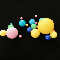 Billes et sphères en plastique personnalisées de 0,8 mm à 100 mm, couleurs variées (rouge, rose, bleu, vert, jaune, orange, noir), billes en Delrin en plastique bon marché