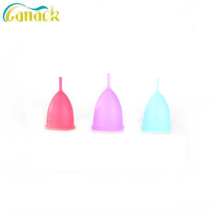 Taza <span class=keywords><strong>Menstrual</strong></span> <span class=keywords><strong>plegable</strong></span> de fábrica, dispositivo médico de silicona para mujeres - Product Image 6