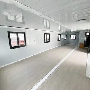 Prix de vente de luxe 40 pieds Portable détachable bord de mer plage assemblé conteneur maison préfabriquée hôtel design moderne - Product Image 1