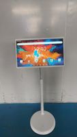 Soporte de Suelo para TV Móvil Android 13 con Pantalla LCD y Cámara de 5MP AF, Cartel Digital para Uso en Interiores y Exteriores, Publicidad en Tiendas y Aeropuertos, OEM