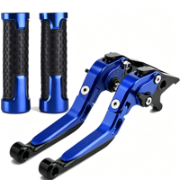 Palancas de Freno y Embrague Ajustables de Aluminio CNC, Accesorios Universales para Manillar de Motocicleta Modificado