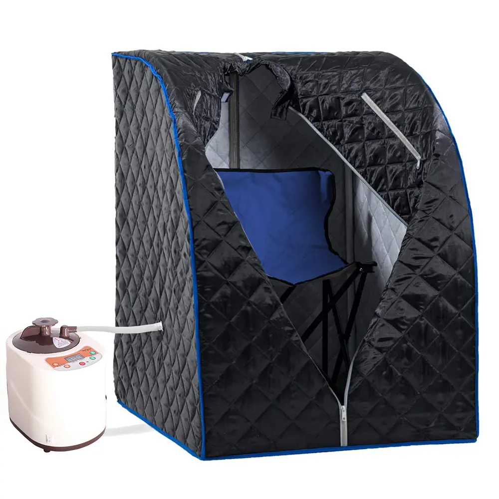 Dispositivo de sauna de uso doméstico, mini sauna portátil de vapor de ozônio com emf