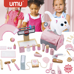 Costume da Dottore Rosa per Animali Domestici, Gioco di Ruolo per Bambini per lo Sviluppo Intelligente, Fisico e Sociale, Allenamento del Pensiero Logico - Product Image 3