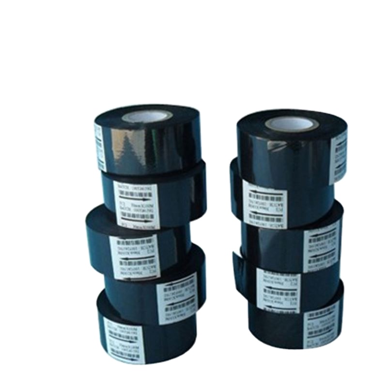 Фольга для горячего тиснения кодирования даты лента, черный передачи тепла горячая печатная машина фольги