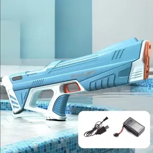 Custom Rechargeable Electric Water Gun High Capacity Kids Outdoor Shooting Fun Space Water Gun For Adult