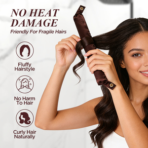 Nuevos Rulos de Satén de Seda Suave sin Calor con Gorros para el Cabello y Diadema, Color Personalizado para Uso Doméstico - Product Image 3