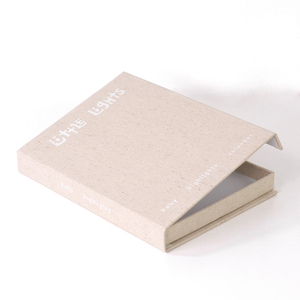 Tùy Chỉnh Sang Trọng Cứng Nhắc Cuốn Sách Hình Hộp Bao Bì Với Từ Linen Bìa Và Lá In Ấn Cho Mỹ Phẩm Thương Hiệu - Product Image 2