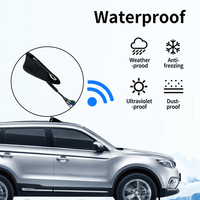 Antenne de voiture à ailette de requin à gain élevé AM FM GPS 4G LTE, antenne combinée multifonctionnelle à ailette de requin