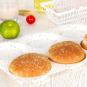 MUYULINS Molde de Silicona Grande Antiadherente de Grado Platino LFGB, Libre de BPA, para Brownies y Muffins, 6 Cavidades, Color Rojo, de Fábrica - Product Image 3