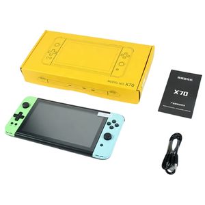 Consola de Juegos Retro Portátil <span class=keywords><strong>Powkiddy</strong></span> <span class=keywords><strong>X70</strong></span> con Pantalla HD de 7.0 Pulgadas, Consola de Videojuegos con Salida de TV HD para PSP/PS1/N64 - Product Image 1