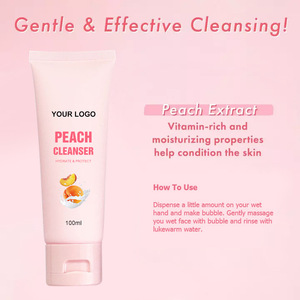 Exfoliante Facial de Espuma Rica de Avena de Marca Privada para una Hidratación Duradera, Limpiador Facial Exfoliante de 150 ml - Product Image 4