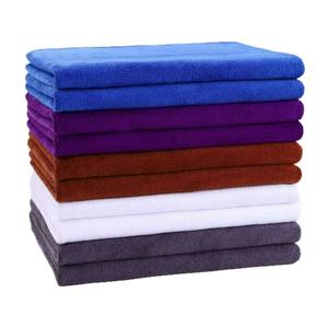 ผ้าไมโครไฟเบอร์สำหรับทำความสะอาดบ้าน ขายส่ง ผ้าเช็ดรถ ผ้าเช็ดครัว หนา สีพื้น ซึมซับดี ไม่เป็นขุย - Product Image 1