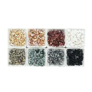 Types Of Pebble Wash Stone Size And Colorful Gravel Pebbles Stones For Garden Glass Mosaic Stones Pebbles Crafts Material