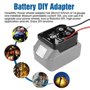 Tự làm Power adapter phù hợp cho makitas 18V Lithium Ion Battery Power Source núi với dây và cầu chì chuyển đổi kết nối - Product Image 6