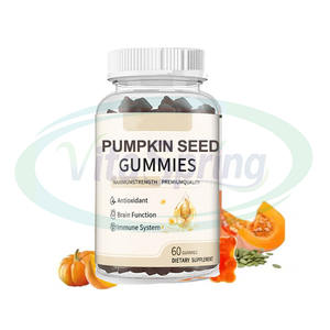 Ausreson OEM Private Label 4000mg Pumpkin Seed Extract Gummies <b>Gummy</b> Supplement Pumpkin Seed Oil Gummies - Product Image 1