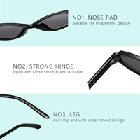 Nouvelle Arrivée 2026 Shoneray SP-PS26135 Petites Lunettes de Soleil Ovales Femme Homme Monture Complète Légères Confortables Tendance Mode UV400 ODM