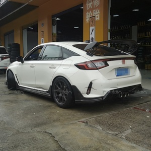 Alerón Delantero de Fibra de Carbono, Faldones Laterales, Difusor Trasero, Splitters, Canards para Honda Civic 11TH FL5 Type R 2022-2023 - Product Image 6