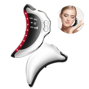 Masseur facial haute fréquence ABS avec lumière LED bleue et rouge, anti-rides, lifting du visage, appareil raffermissant la peau - Product Image 2