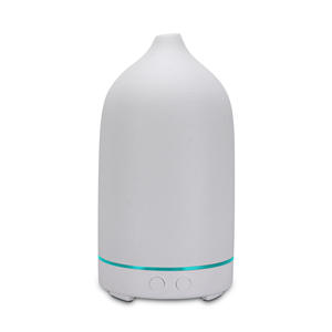 Creative <b>Ceramic</b> Aroma <b>Diffuser</b> 200ml Ultrasonic Humidifier Black White Gray Green Terracotta Color USB Type C Plug In Home - Product Image 3