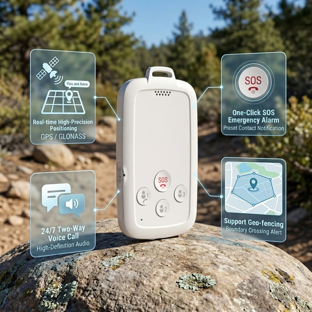 IP65 Waterproof Smart Student ID Card with Beidou GPS Glonass Tracking SOS Button Two-way Call Kids Safety Tracker HC02