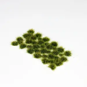 39pcs Miniatur architektur ho Maßstab Modell statischen Gras Busch und Gras für ho Maßstab Zug