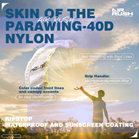 Parawing FoilBoard en nylon de poche, facile à ranger, pour planche de wing foil et planche de surf downwind, disponible depuis l'entrepôt local Spatium US