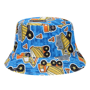 Enfants printemps été décontracté imprimé bambin <span class=keywords><strong>Bob</strong></span> <span class=keywords><strong>Chapeau</strong></span> plage soleil enfants enfants bébé seau <span class=keywords><strong>chapeau</strong></span> casquettes - Product Image 4