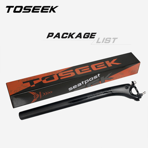 Tubo de sillín de bicicleta de <span class=keywords><strong>carbono</strong></span> TOSEEK T700 para carretera y <span class=keywords><strong>MTB</strong></span>, 27.2, 30.8, 31.6 mm, extra largo, de alto rendimiento profesional. - Product Image 6