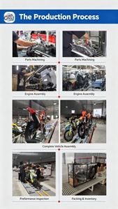 Nuevo Diseño HXZ300, Motocicleta Todoterreno de 300cc, 4 Tiempos, Gasolina, Alta Potencia, Enduro para Adultos, Motocross, Montaña, Cross Country - Product Image 6