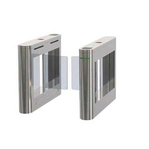 Quick Pass Barcode Reader Scanner <strong>Gate</strong> Door <strong>Access</strong> <strong>Control</strong> System Brushless Motor Stainless Steel Arm Swing Barrier Turnstile - Product Image 4