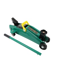 Cric hydraulique à double pompe pneumatique à profil bas en acier allié certifié CE, capacité 2-5 tonnes, chariot élévateur de voiture 30 cm Sunjoy