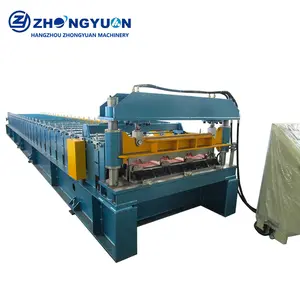 R Panel Metal Roof Sheet Roll Forming Machine Supplier