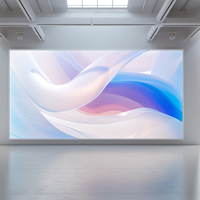 HD LED Display Advertising LED Screen Price Flexible Concave LED Display LED Flexible Column Curved Display