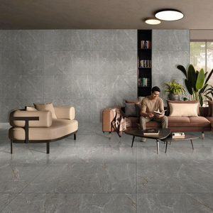 Hot Sale Fusion Grey 80x160 Glossy Porcelain Marble Tile Polished Glazed Floor Wall Tiles for Outdoor Hall Modern Premium - Product Image 1