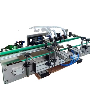 Automatic Desktop 4 Heads Filling Machinery Whisky Liquid Bottle Water Milk Tea Drinks <b>Juice</b> Filling <b>Machines</b> - Product Image 5