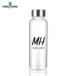 2025 Nieuwe Custom Private Label Draagbare Glazen Waterfles Wandfles Hoge Borosilicaat Glazen Theefles - Product Image 2