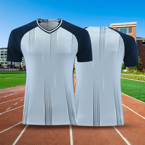 2025 árbitro uniforme de fútbol atletismo adulto Tenis de Mesa entrenamiento camiseta de fútbol mangas cuello en V juez Tops uniforme - Product Image 6
