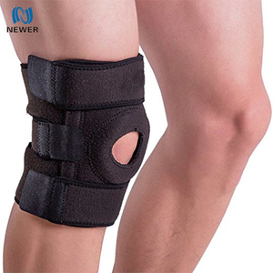 Rodillera ortopédica deportiva para artritis, talla única, compresión ajustable personalizada, <span class=keywords><strong>de</strong></span> tela <span class=keywords><strong>de</strong></span> neopreno - Product Image 4