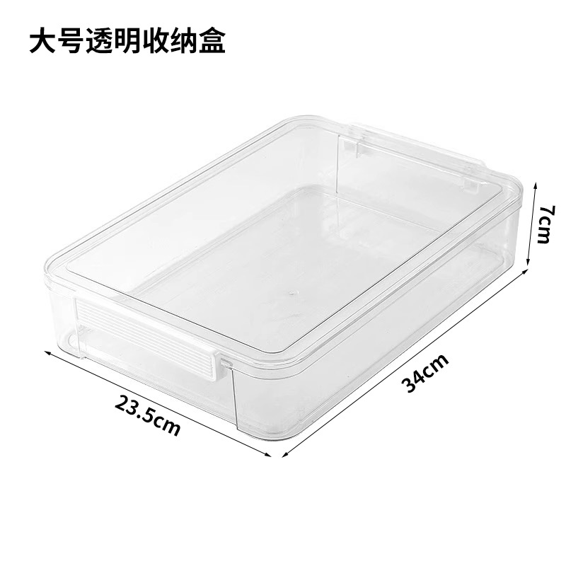 Large PET transparent storage box (56 boxes recommended per box)