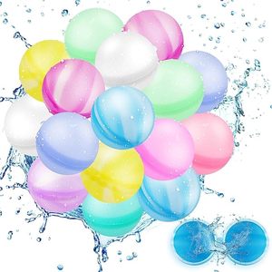 Produttore di fabbrica 12/24 pz in un pacchetto di supporto personalizzato in Silicone sicuro e morbido bomba ad <span class=keywords><strong>acqua</strong></span> <span class=keywords><strong>per</strong></span> bambini <span class=keywords><strong>acqua</strong></span> gioco di combattimento - Product Image 1