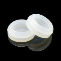 Moulage personnalisé Petit bouchon en silicone transparent joint d'œillet en caoutchouc transparent