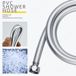 Tuyau de <span class=keywords><strong>douche</strong></span> <span class=keywords><strong>flexible</strong></span> en PVC argenté de 1,5 m, <span class=keywords><strong>anti</strong></span>-<span class=keywords><strong>torsion</strong></span>, design moderne, tuyau de <span class=keywords><strong>douche</strong></span> <span class=keywords><strong>flexible</strong></span> de haute qualité pour salle de bain, douchette - Product Image 5