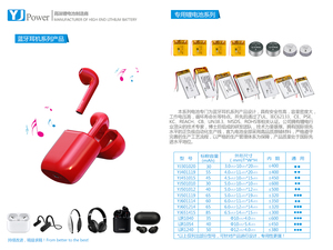 Pin <span class=keywords><strong>Lithium</strong></span> <span class=keywords><strong>Polymer</strong></span> Siêu Mỏng 0.5Mm <span class=keywords><strong>501235</strong></span> 150MAh Pin Sạc Li-ion Cho Các Thiết Bị Đeo - Product Image 4