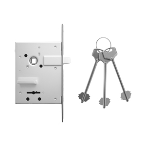 सुरक्षा दरवाजों के लिए महत्वपूर्ण प्रवेश के साथ ट्रिपल डेडबोल्ट लॉक - Product Image 2