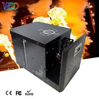 Machine à flamme colorée mobile 320W pour extérieur, effet spécial, étanche, DMX512, hauteur 10m, pour mariage, festival, fête, scène