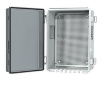 Boîtier électrique extérieur LYC5 en ABS plaqué, étanche IP67, boîte de jonction 11,8x6,7x5,6 avec couvercle transparent et panneau de montage