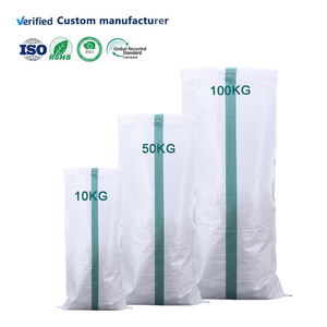 Sacchi in PP Tessuto Resistenti da 25kg, 50kg, 100kg per Imballaggio di Mais, Riso e Grano - Sacchi in Polipropilene per Agricoltura - Product Image 1