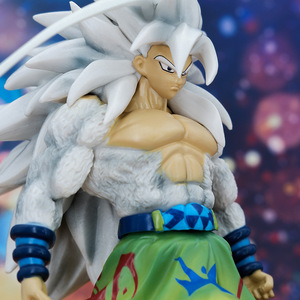 Nuevo 24cm gran oferta de alta calidad Pvc Dragon Balls Anime figura Super <span class=keywords><strong>Saiyan</strong></span> <span class=keywords><strong>5</strong></span> pelo blanco <span class=keywords><strong>Goku</strong></span> figura de acción con caja de Color - Product Image 3