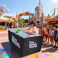 Carnival Great World Game : Jeu de compétences interactif en métal, Défi d'adresse électrique, Parcs de trampolines, Parc d'aventure, Centre commercial