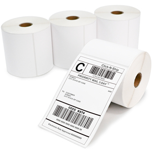Self Adhesive Label 4x6 Inch Rectangular Thermal <b>Paper</b> for Shipping Packaging with Barcode Print Ready - Product Image 3